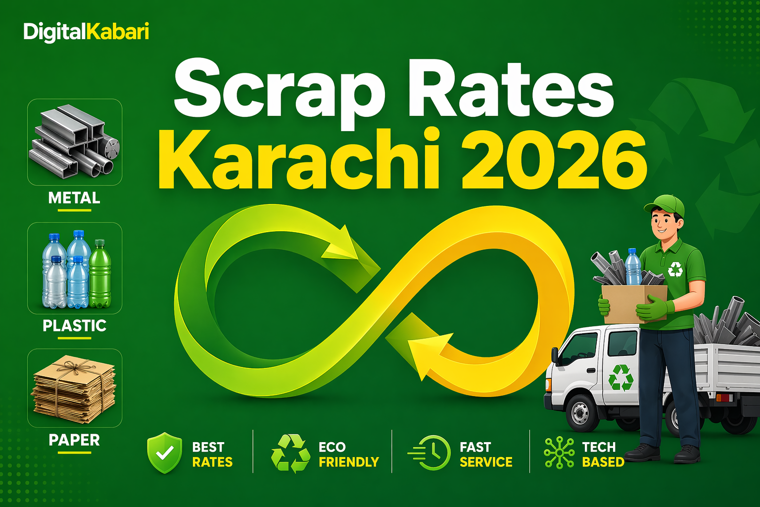 Scrap Rate in Karachi Today (2026) – Updated Prices by Digital Kabari